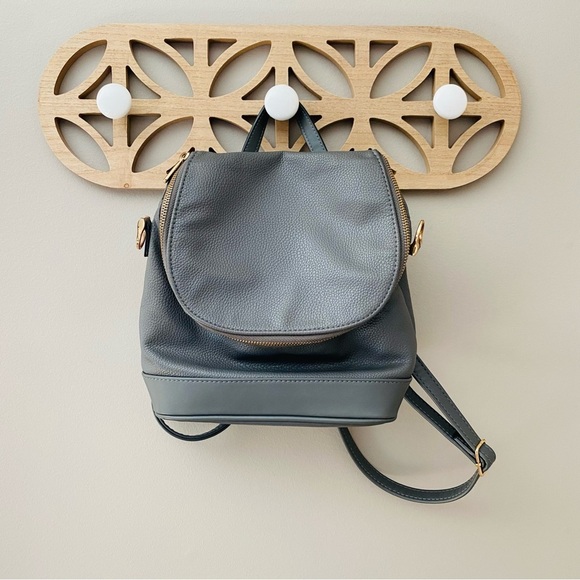 a new day Convertible Mini Backpack Gray Sz OS - Picture 1 of 9